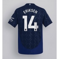 Manchester United Christian Eriksen #14 Vieraspaita 2024-25 Lyhythihainen